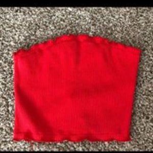 Red Tube top